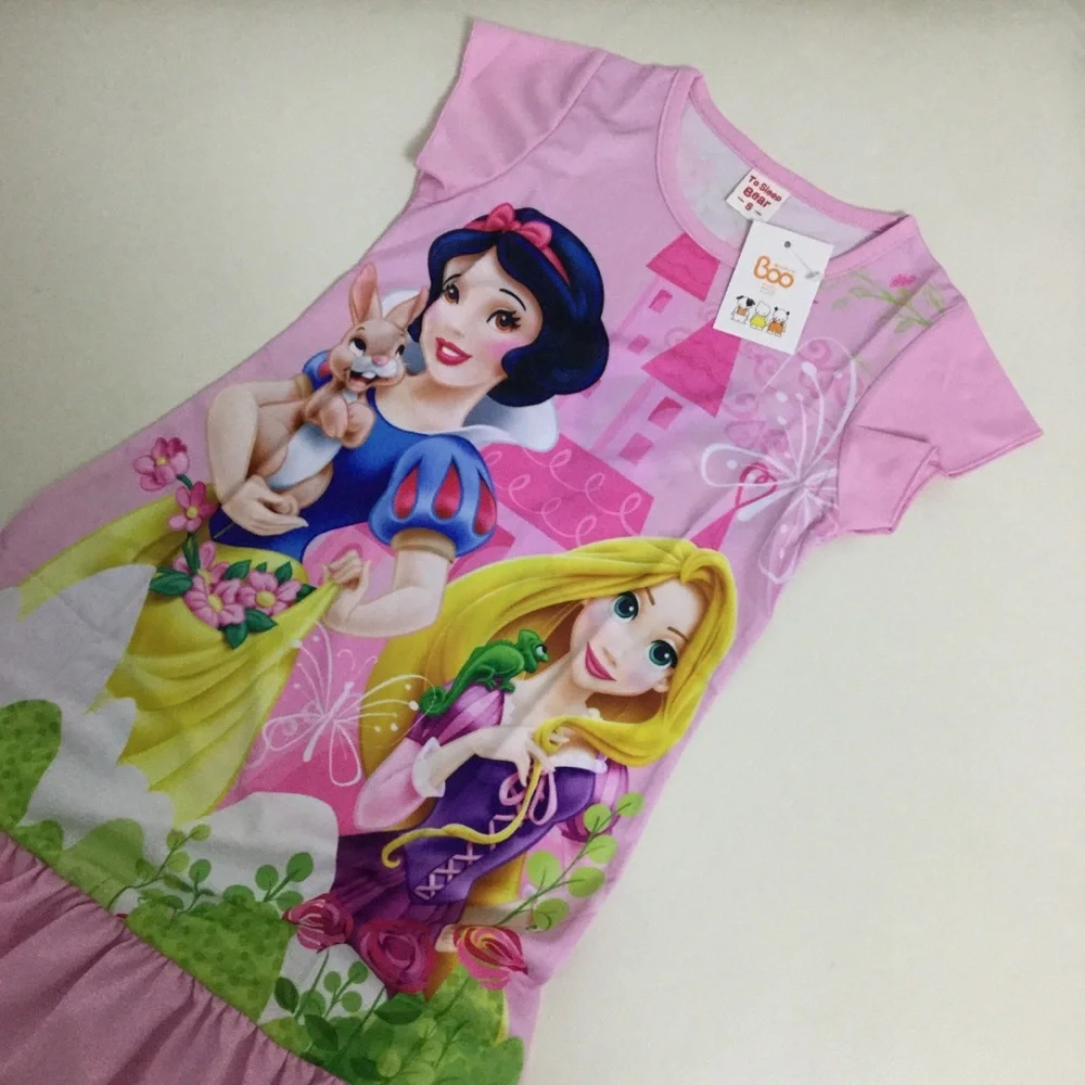 Princess Snow White Rapunzel Nightgown